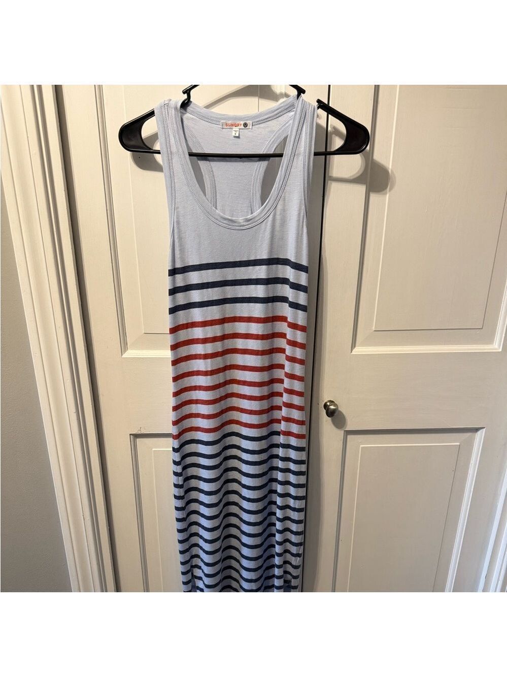 Sundry Light Blue Sleeveless dress